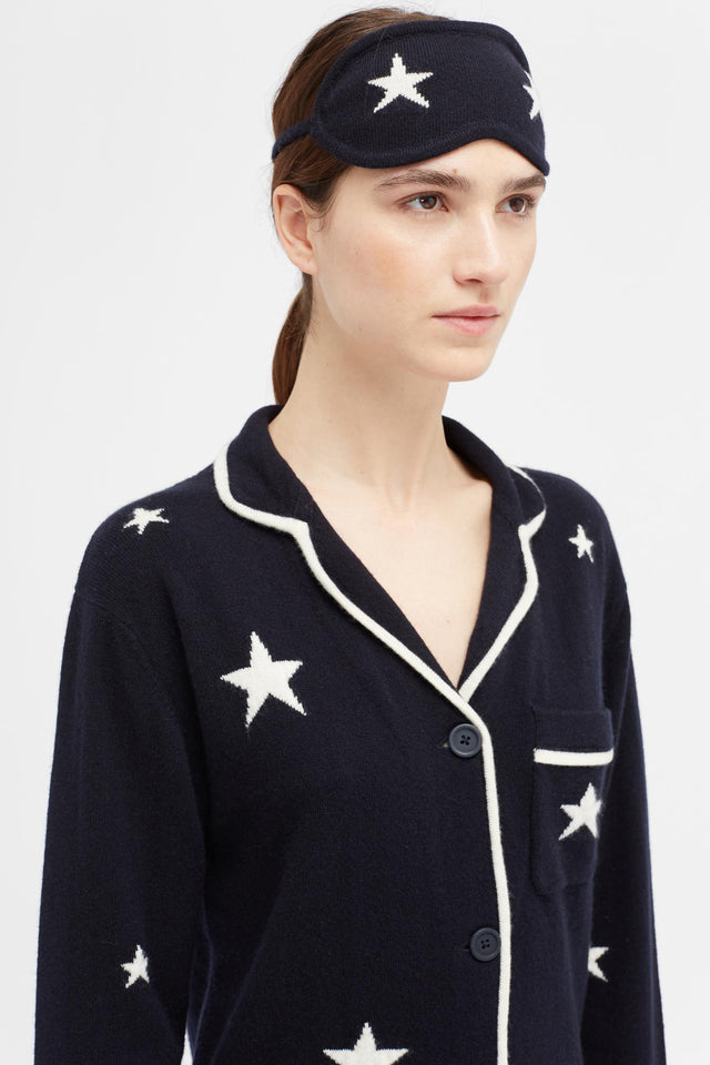 Navy Star Eye Mask image 2