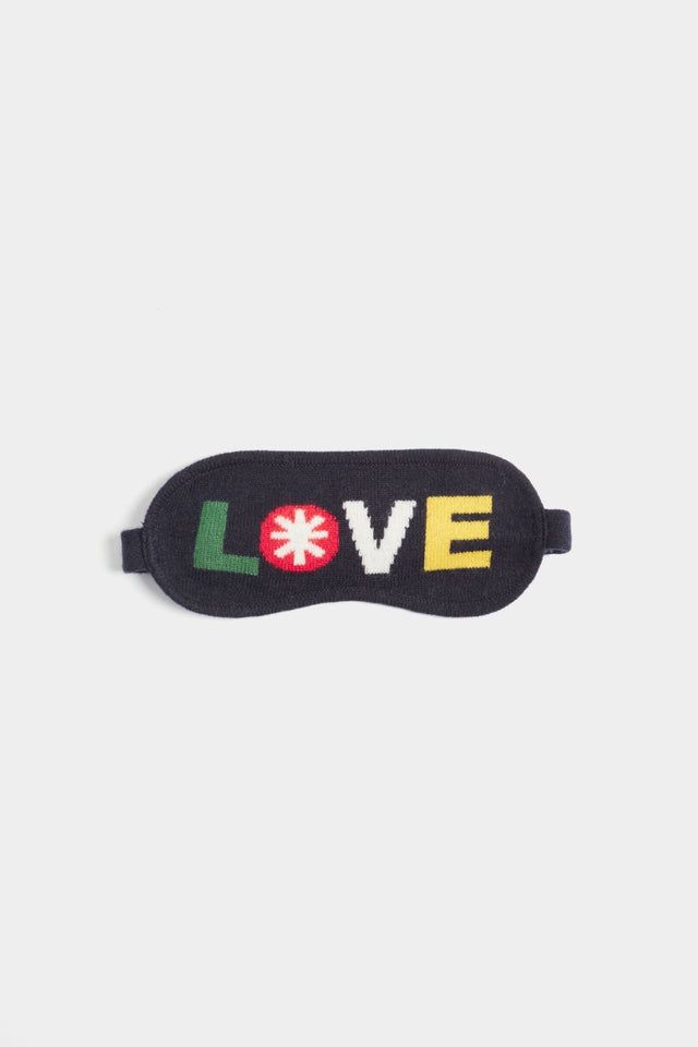 Navy Love Eye Mask image 1