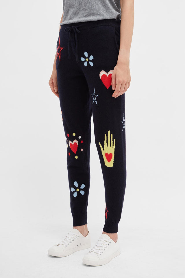 Navy All Over Milagro Track Pants image 3