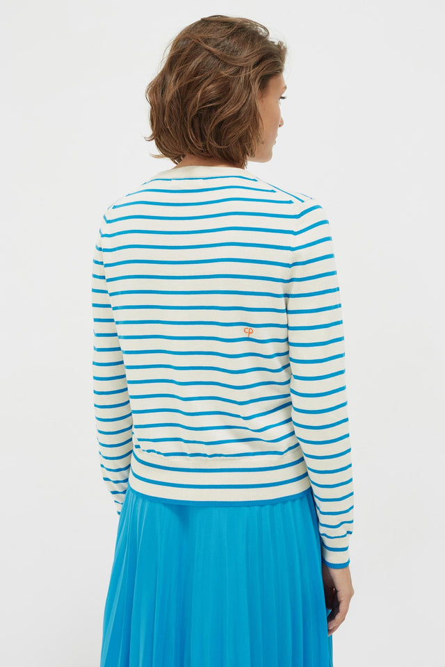 Blue Stripe Lemon Sweater image 5