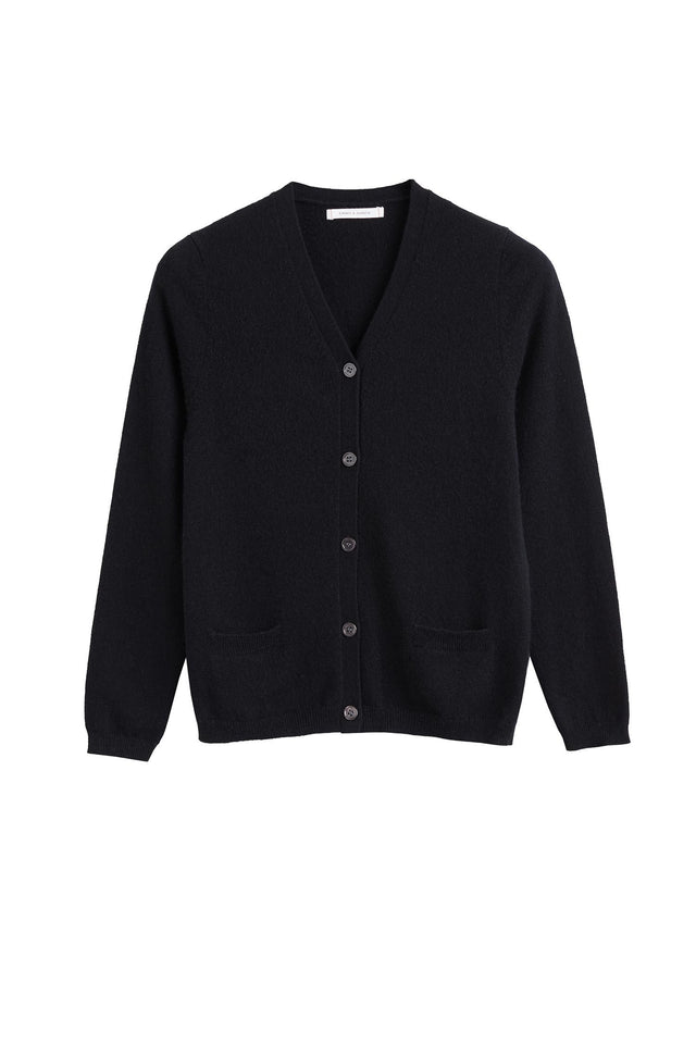 Black Cashmere Cardigan image 2