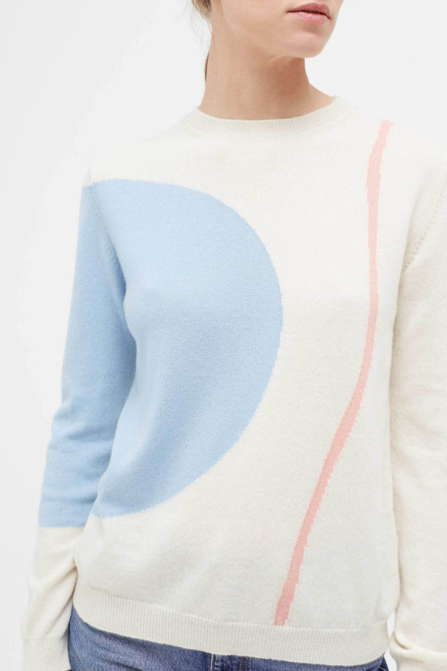 Cream Abstract IV Caroline Popham Sweater image 4