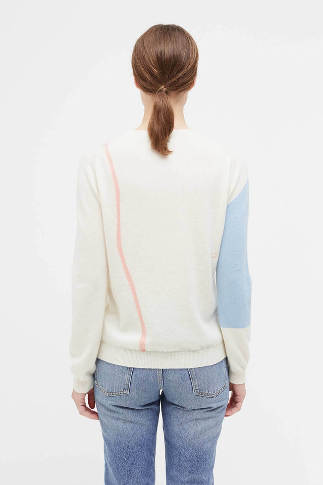 Cream Abstract IV Caroline Popham Sweater image 5