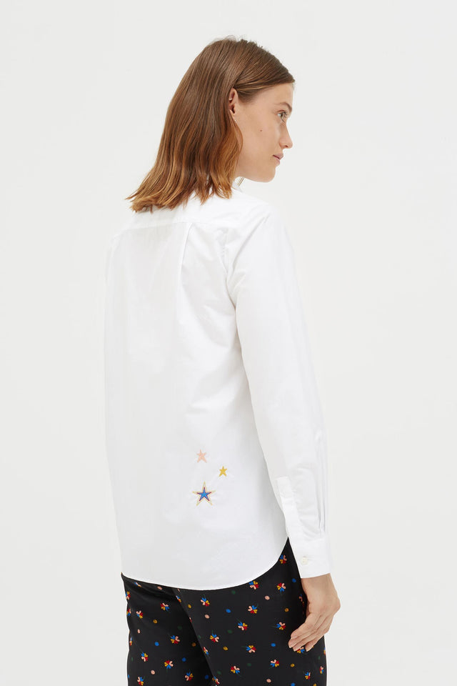White Circus Cotton Shirt image 5