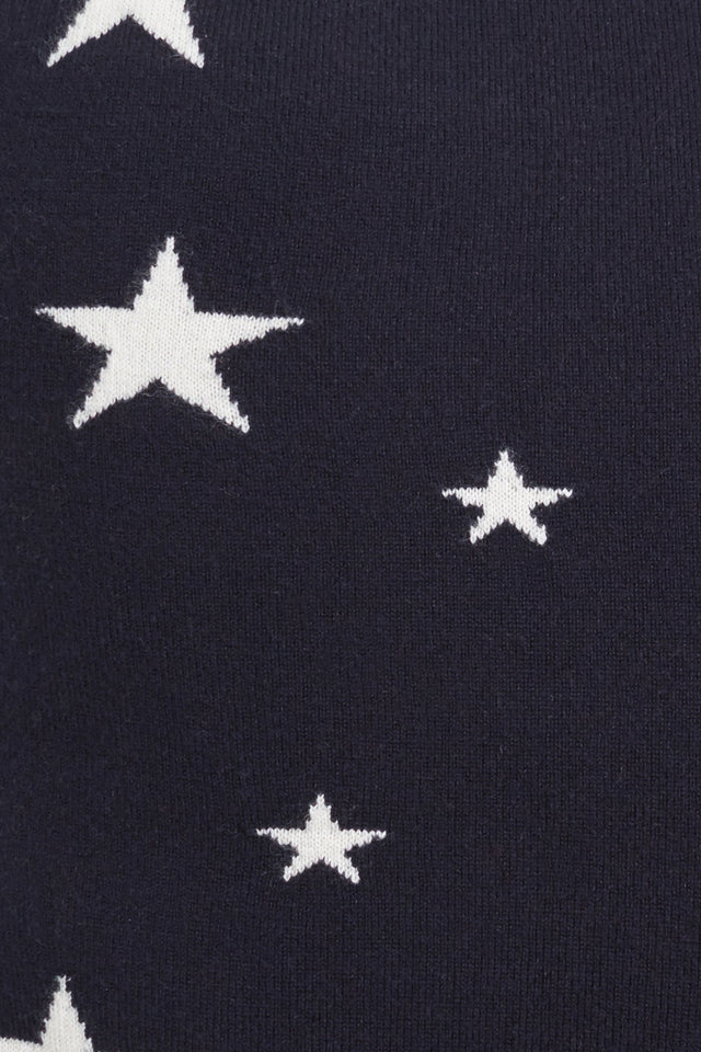 Navy Classic Star Cushion Cover image 2