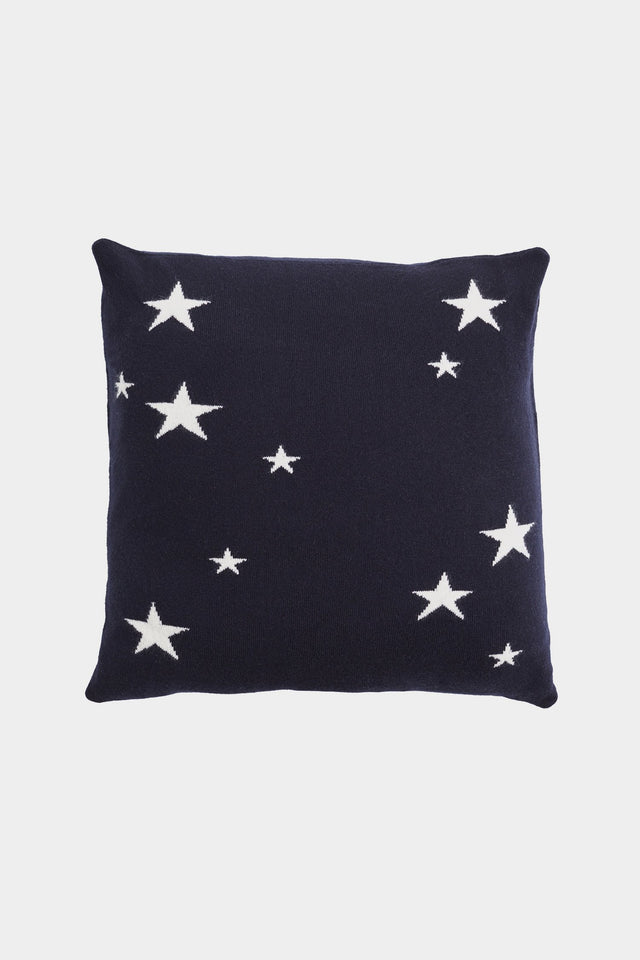 Navy Classic Star Cushion Cover image 1