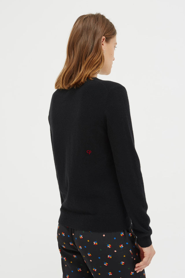 Black Clover Badge Cashmere Sweater image 4