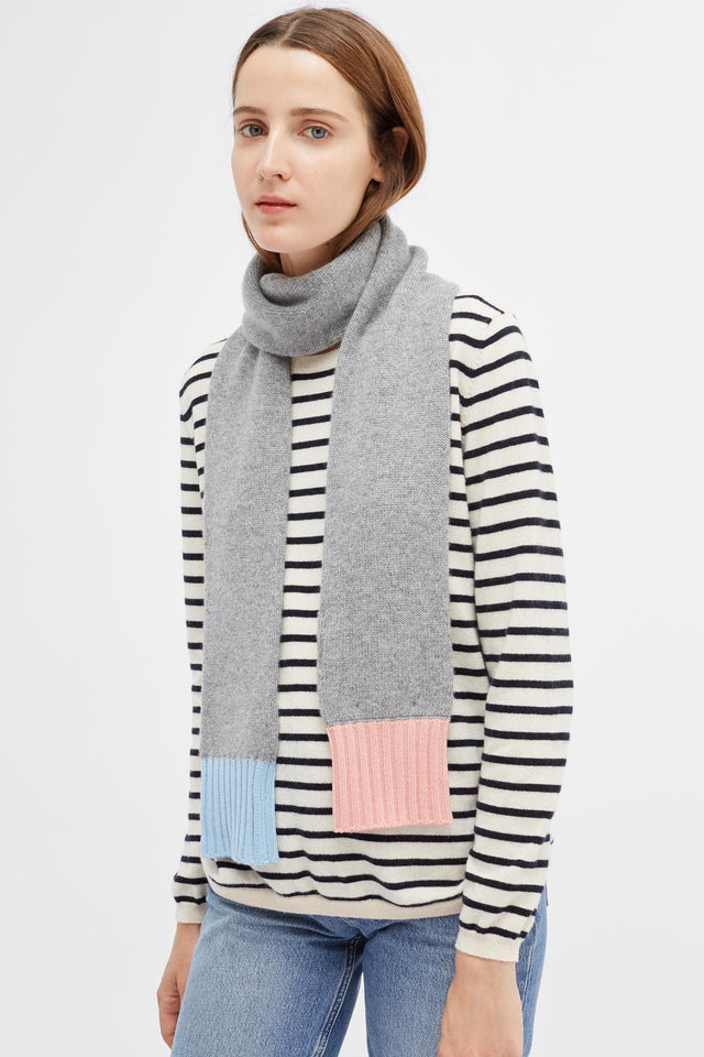 Grey Cashmere Scarf image 1