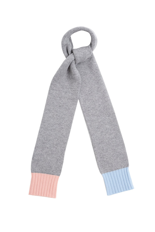 Grey Cashmere Scarf image 2