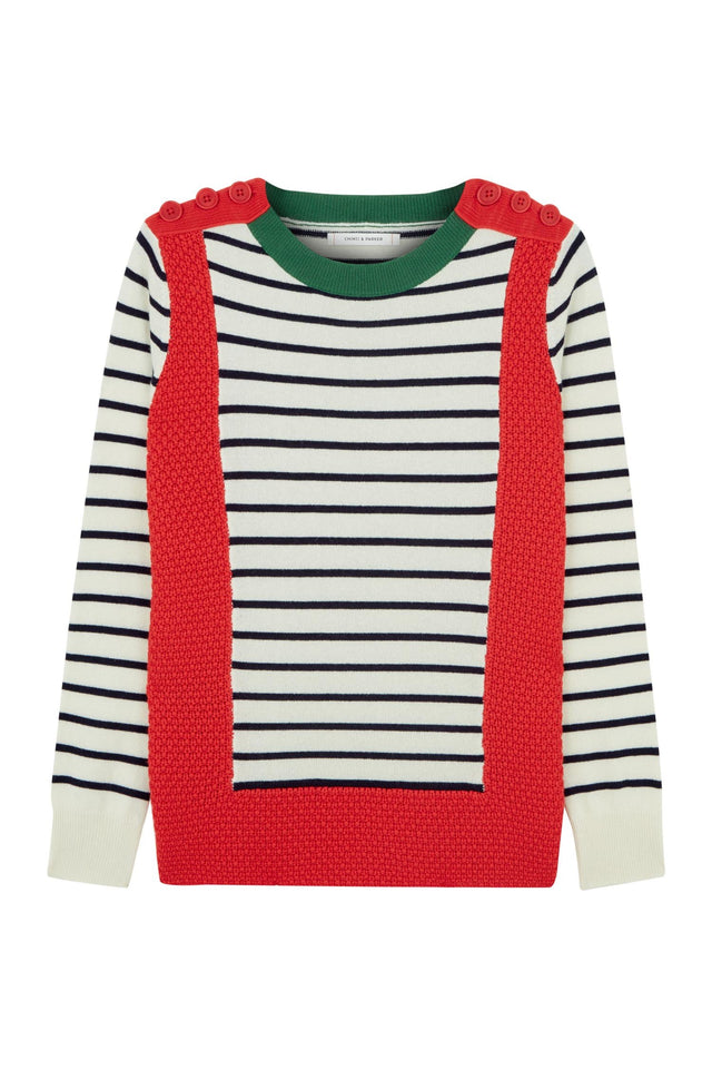 Cream Frida Crochet Sweater image 2