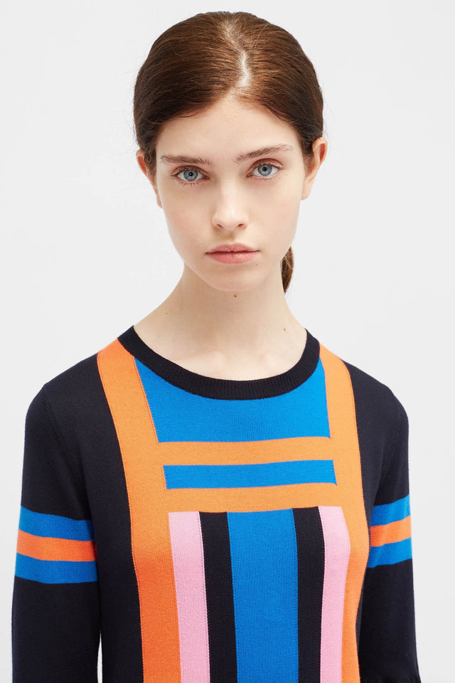 Navy Frida Dress image 3