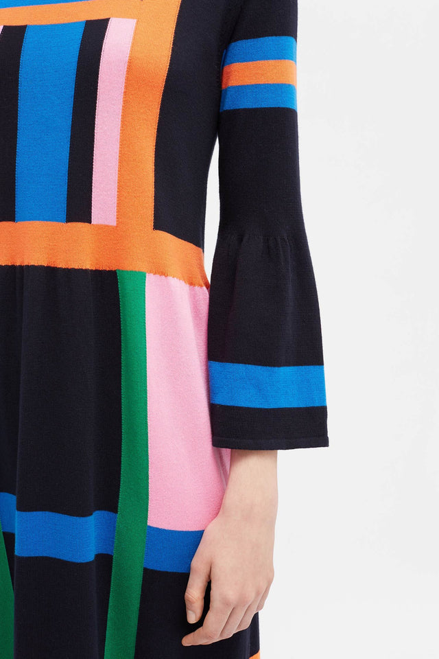 Navy Frida Dress image 5