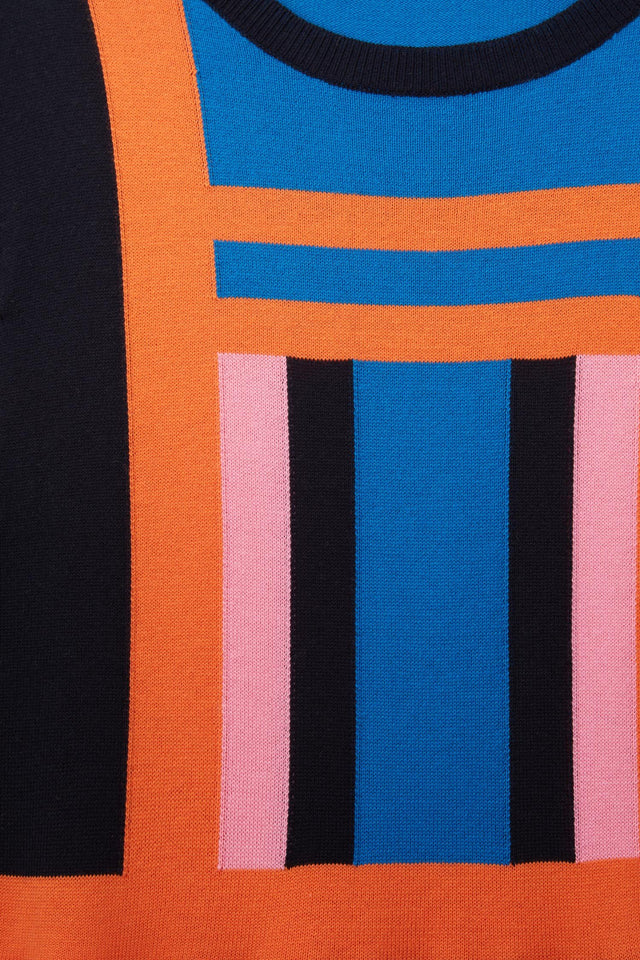 Navy Frida Dress image 6