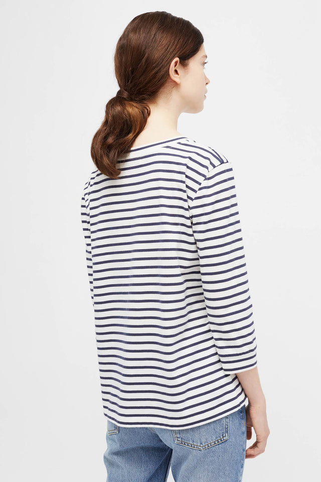 Navy Frill T-Shirt image 5