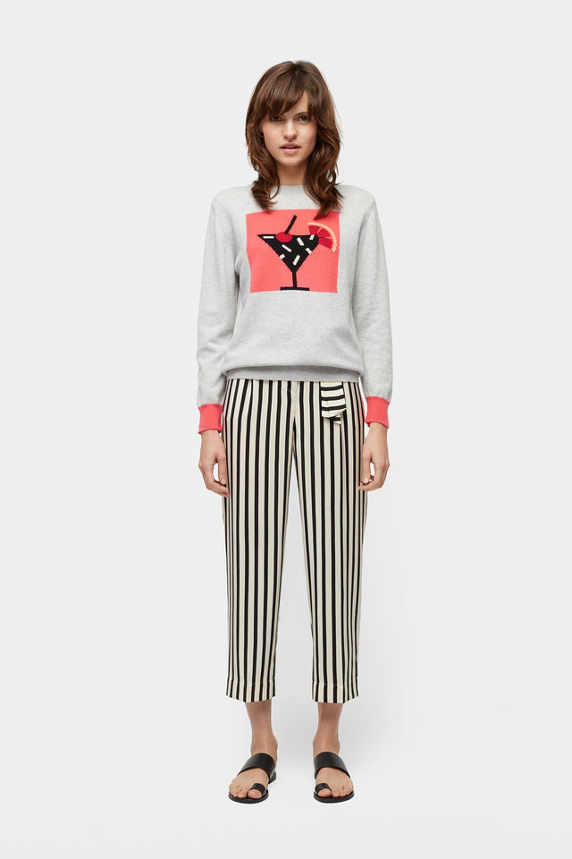 Silver Cocktail Framed Sweater image 3