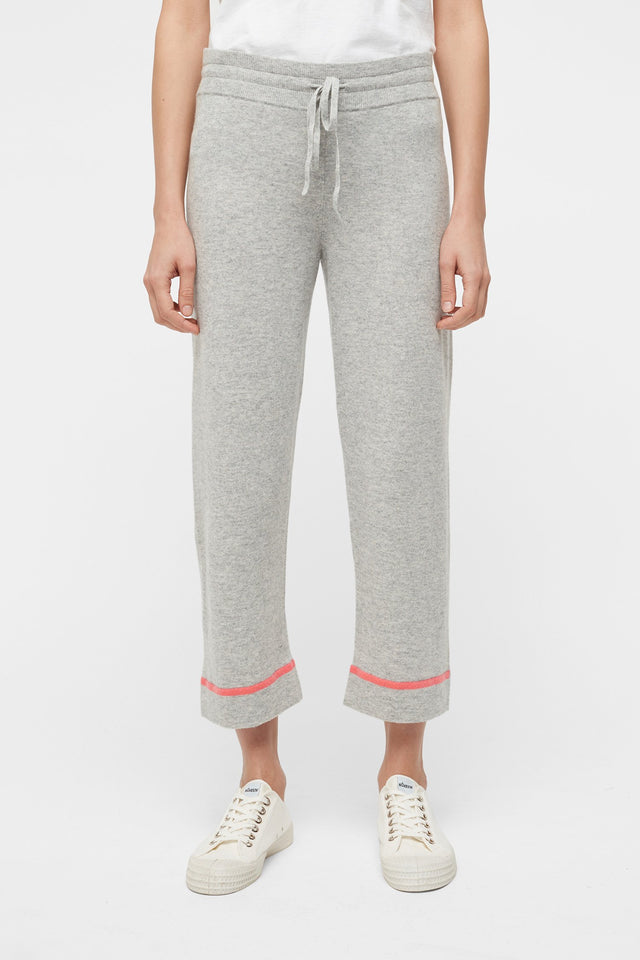 Silver Cropped Lounge Pant image 1