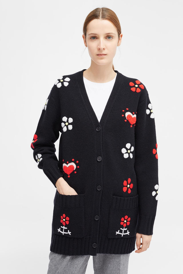 Hand Embroidered Milagro Cardigan image 1