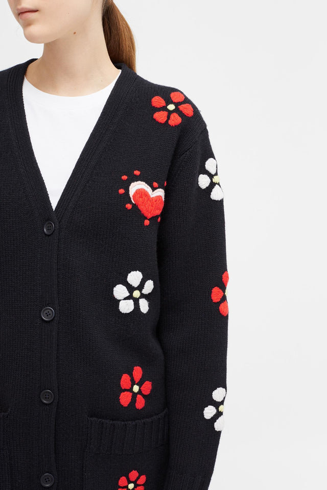 Hand Embroidered Milagro Cardigan image 4