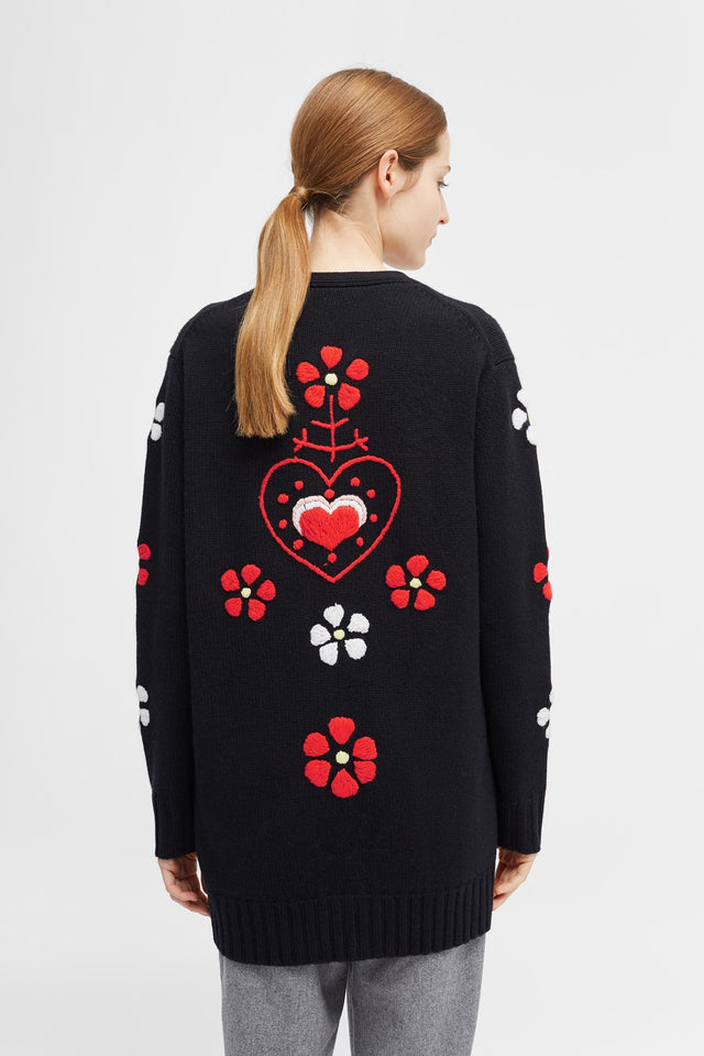 Hand Embroidered Milagro Cardigan image 3