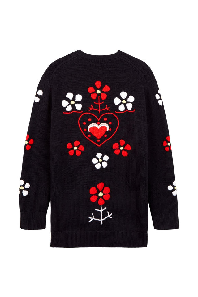 Hand Embroidered Milagro Cardigan image 2