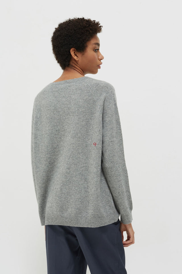 Grey Hello Kitty Cheerleader Sweatshirt image 5