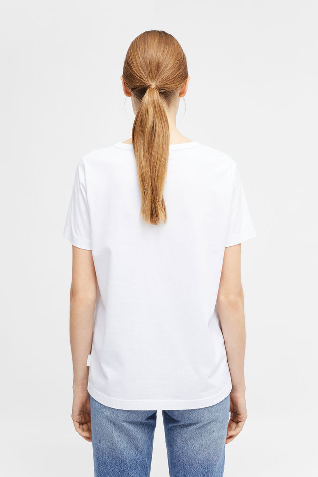 White Hello Kitty Balloon Cotton Tee image 4