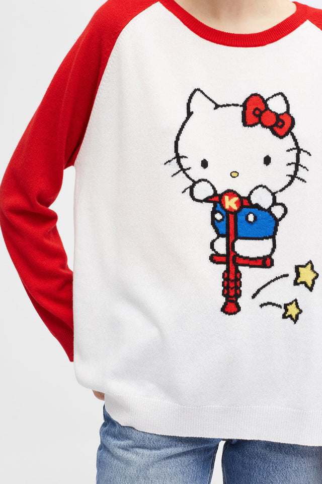 White Hello Kitty Pogo Sweater image 1