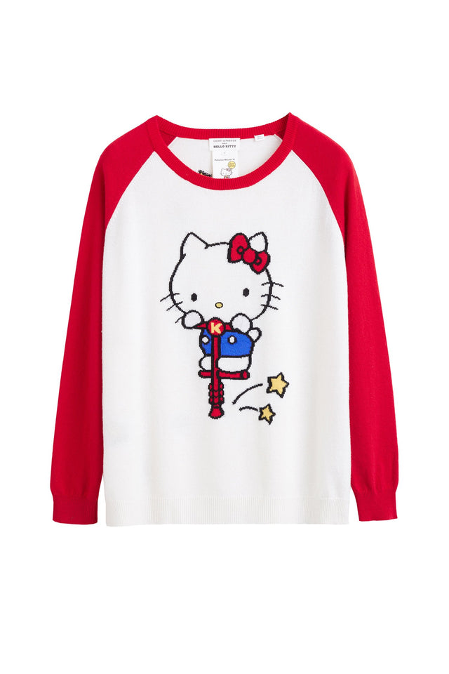White Hello Kitty Pogo Sweater image 2