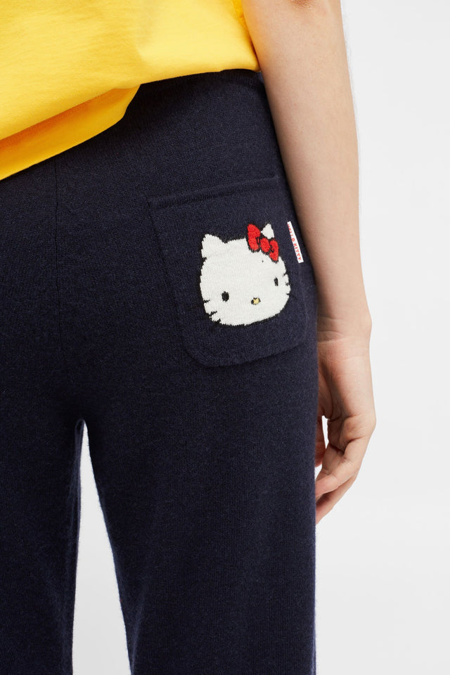 Navy Hello Kitty Track Pants image 3