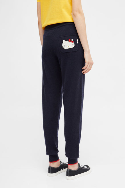 Navy Hello Kitty Track Pants