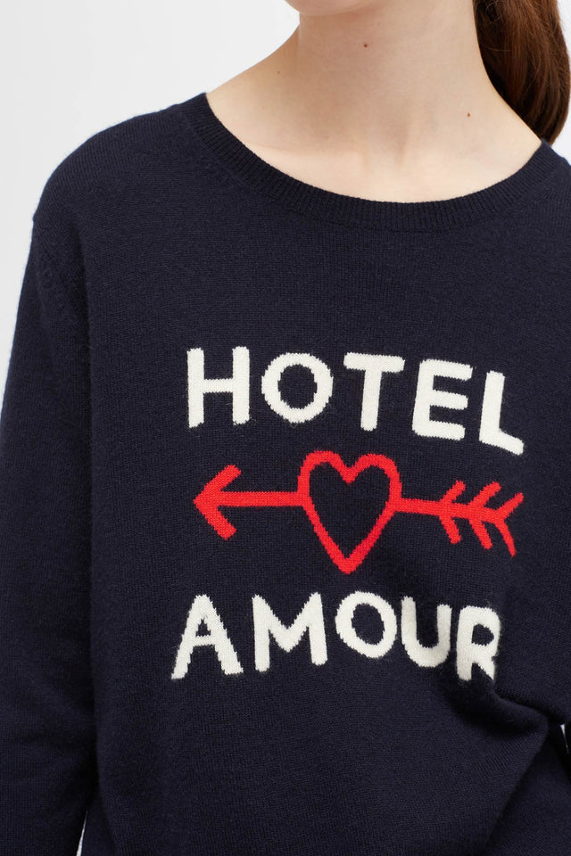 Navy Hotel Amour Sweater image 4
