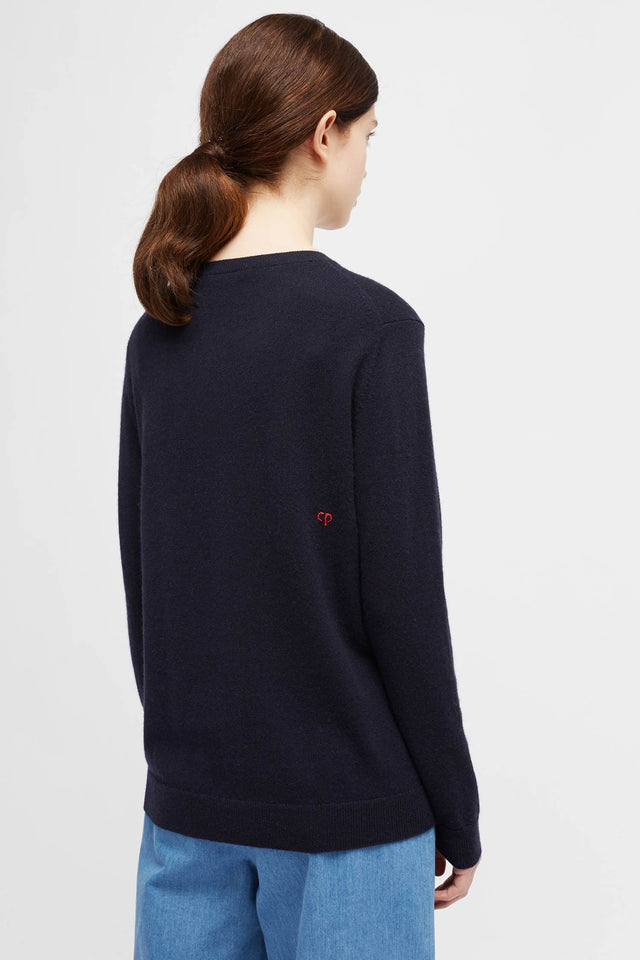 Navy Hotel Amour Sweater image 5