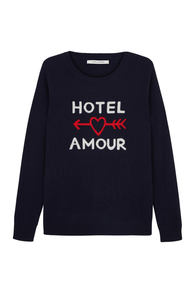 Navy Hotel Amour Sweater image 2