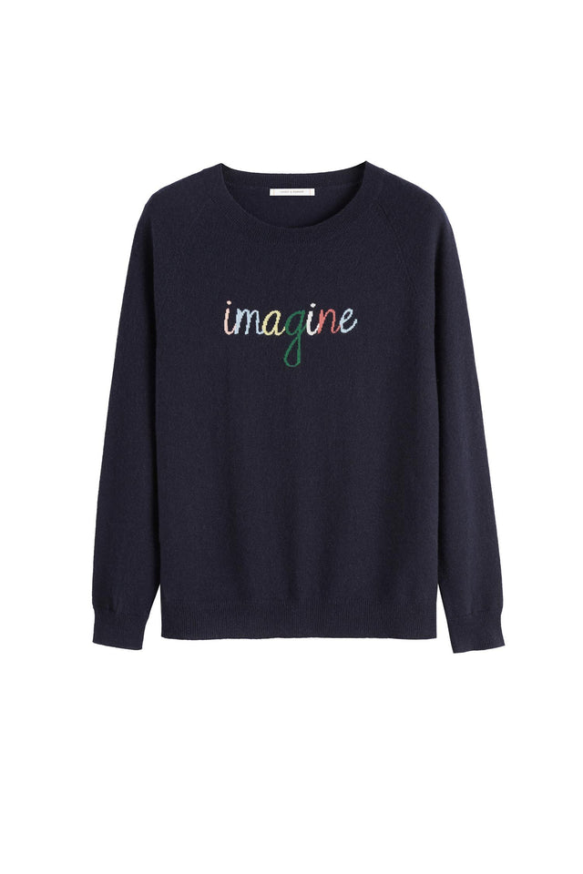 Navy Imagine Sweater image 3