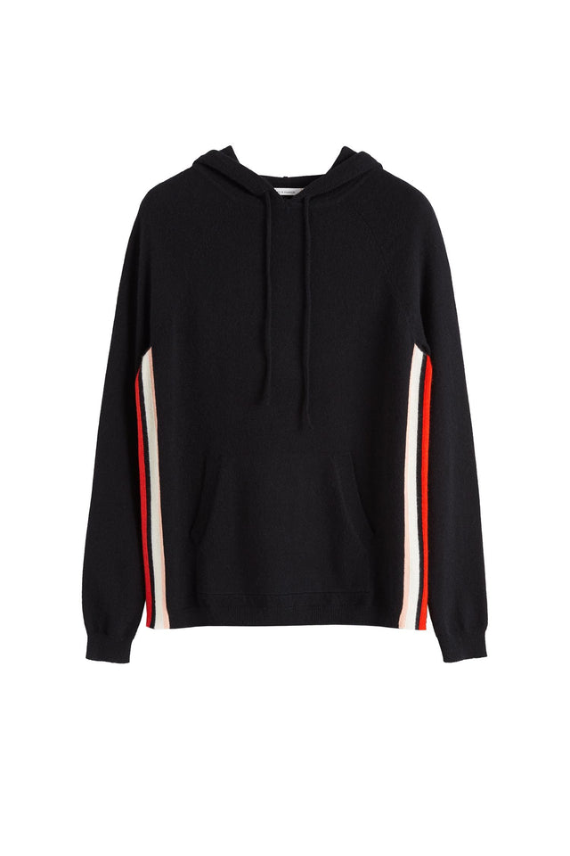 Black Jalisco Stripe Hoodie image 2