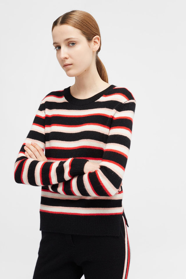 Black Jalisco Stripe Sweater image 1