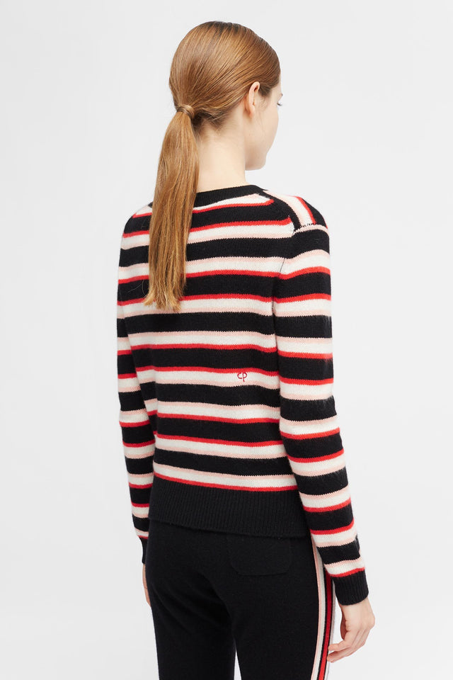 Black Jalisco Stripe Sweater image 4