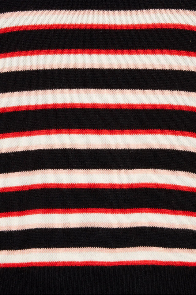 Black Jalisco Stripe Sweater image 6