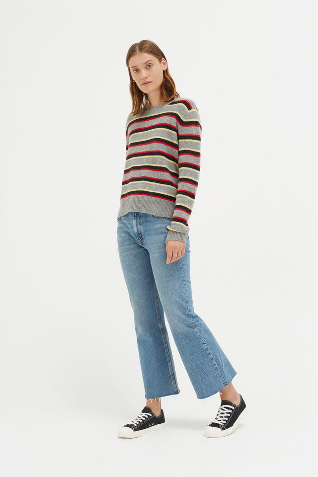 Grey Jalisco Stripe Sweater image 3