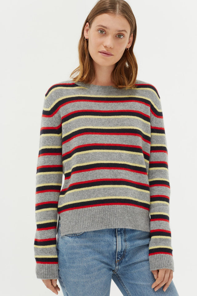 Grey Jalisco Stripe Sweater image 1