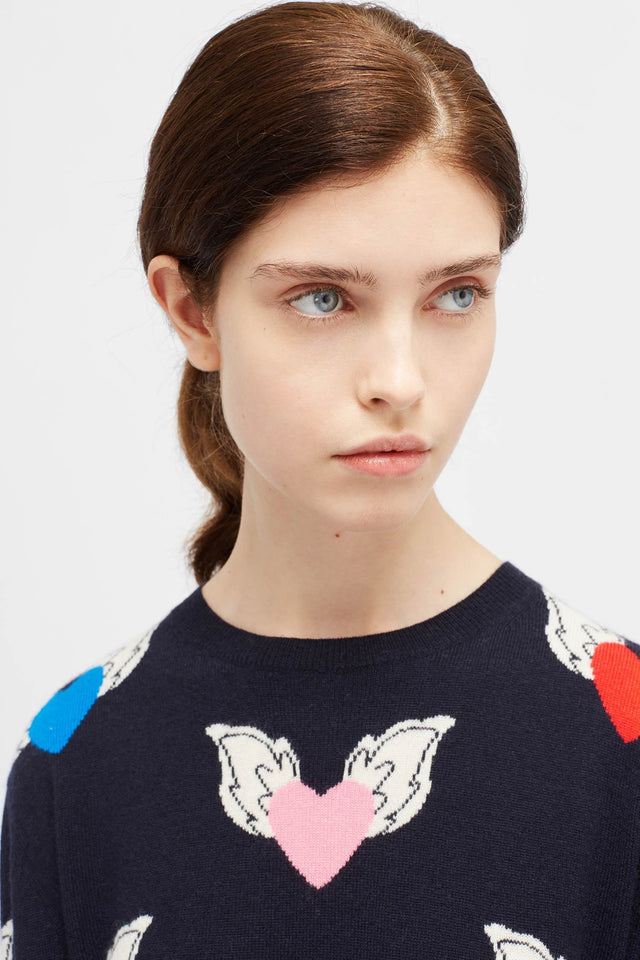 Navy Juliet Sweater image 4