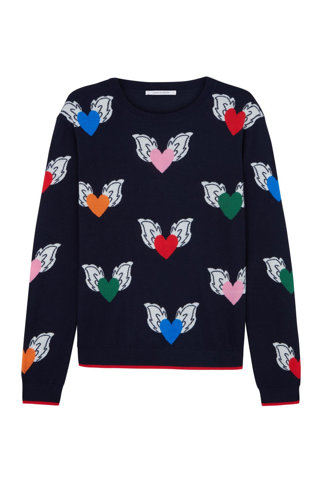 Navy Juliet Sweater image 2