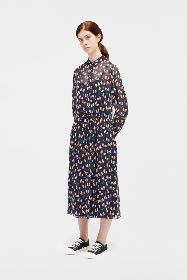 Navy Juliet Shirt Dress image 1