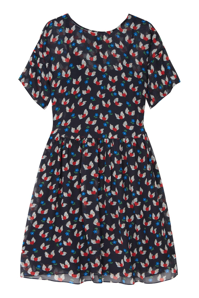 Navy Juliet Tea Dress image 2