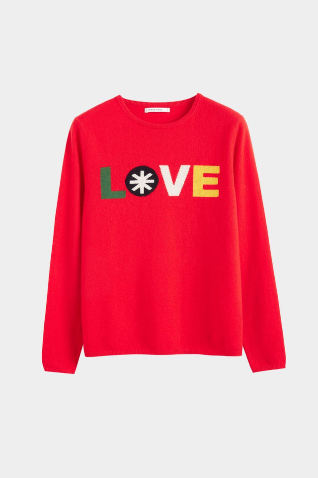 Flame Xmas Love Sweater image 2