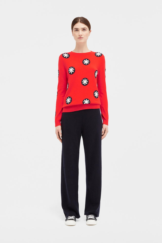 Flame Mexican Snowflake Sweater image 2