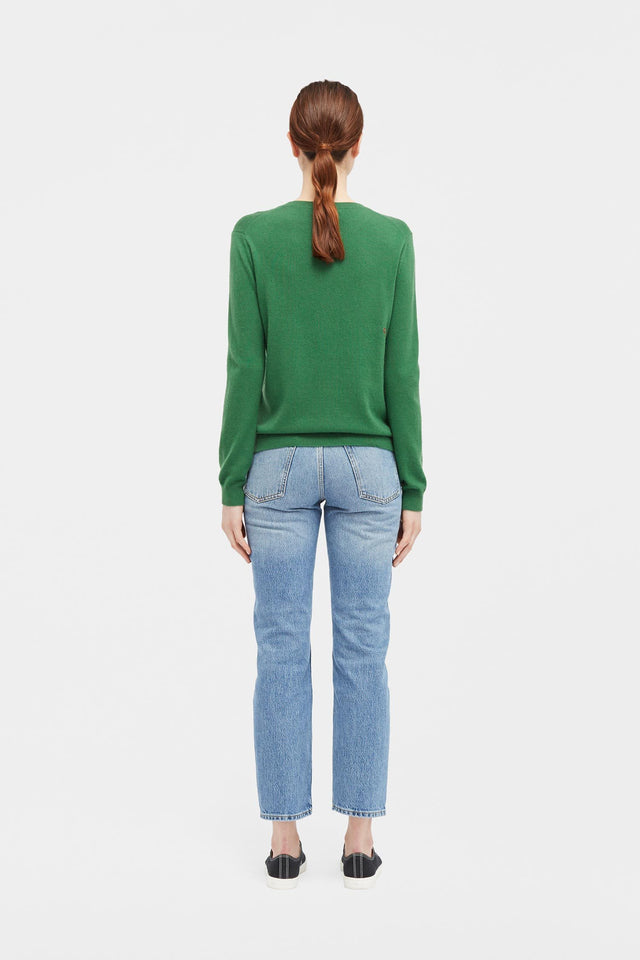 Green Star Reindeer Sweater image 5