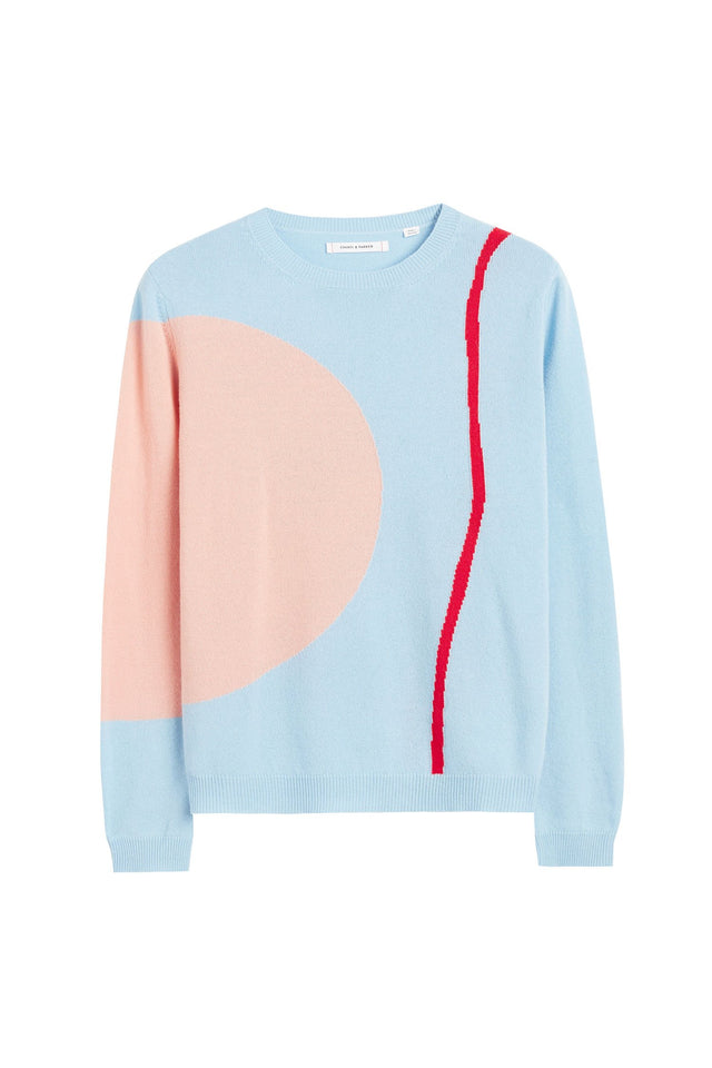 Blue Abstract III Caroline Popham Sweater image 2