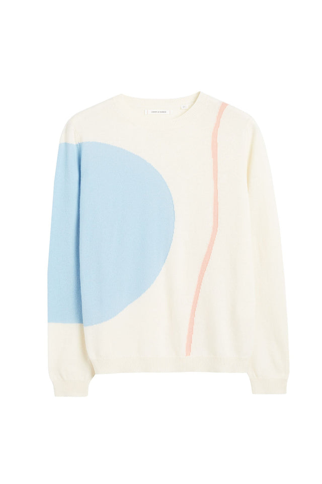 Cream Abstract IV Caroline Popham Sweater image 2
