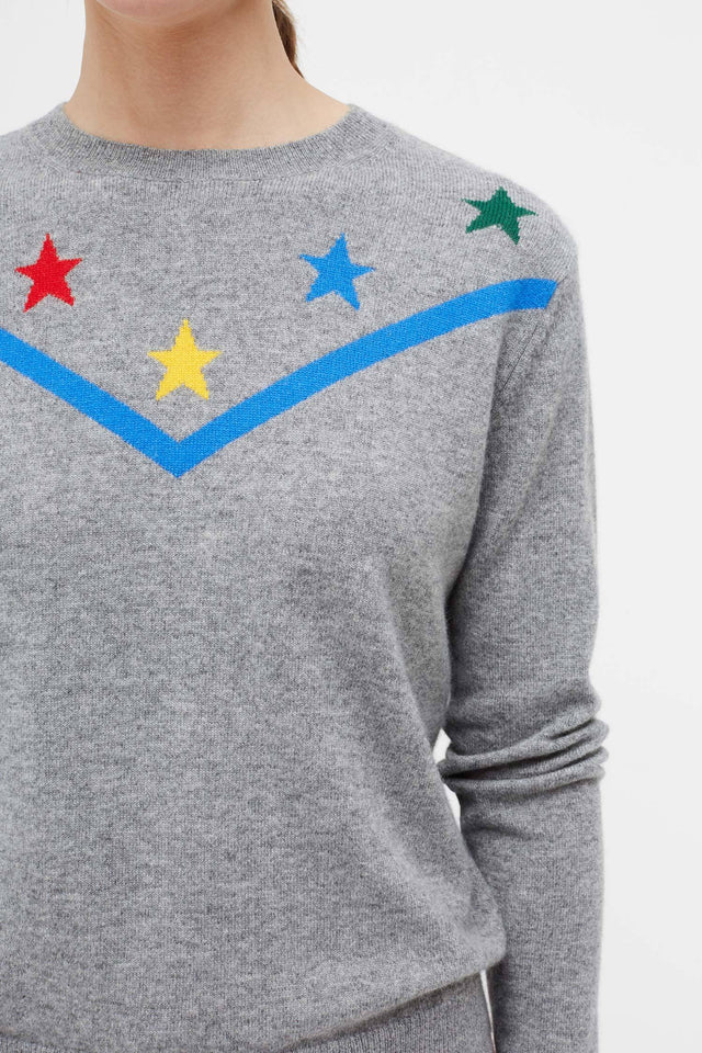 Grey L'Etoile Magique Wool Sweater image 5